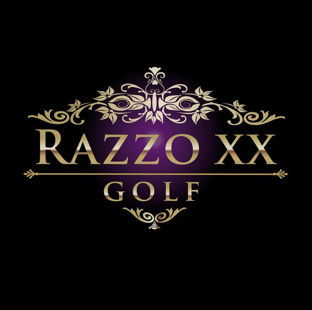 「RAZZO XX GOLF」のロゴ作成