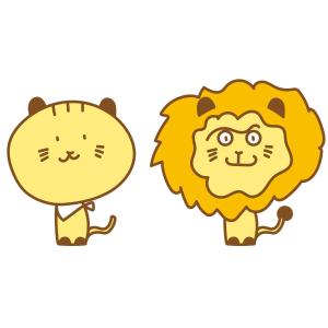 さんのライオンにあこがれるネコのキャラクターデザインへの提案