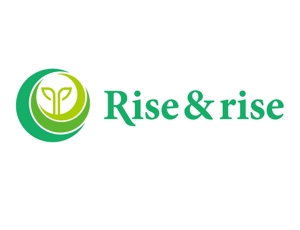 FISHERMAN (FISHERMAN)さんの「Rise＆rise」のロゴ作成（商標登録なし）への提案