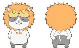 白藻 (GreenAlga)さんのライオンにあこがれるネコのキャラクターデザインへの提案