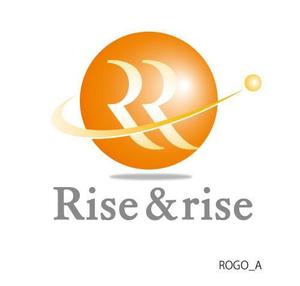 さんの「Rise＆rise」のロゴ作成（商標登録なし）への提案