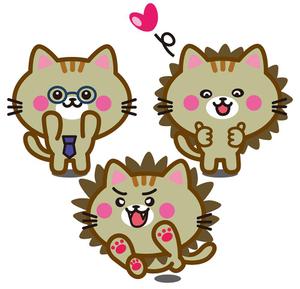 secky (secky)さんのライオンにあこがれるネコのキャラクターデザインへの提案