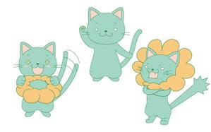 いぐあな (igana3)さんのライオンにあこがれるネコのキャラクターデザインへの提案