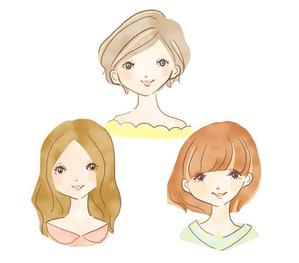 REI_design (rei_1225)さんの30代後半からの化粧品通販サイトのお客様の声の女性イラストへの提案