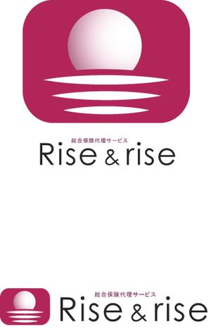 will-1000さんの「Rise＆rise」のロゴ作成（商標登録なし）への提案