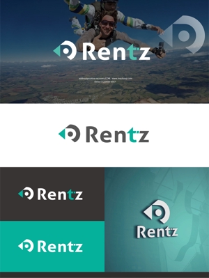 forever (Doing1248)さんのガジェットレンタルサービス「Rentz」の会社ロゴへの提案