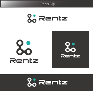 FISHERMAN (FISHERMAN)さんのガジェットレンタルサービス「Rentz」の会社ロゴへの提案