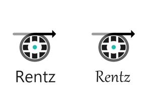 齋藤の旦那 (hinadanna)さんのガジェットレンタルサービス「Rentz」の会社ロゴへの提案