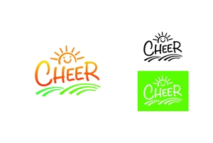 スタジオリーフ (leaf28)さんの冷凍ジュースパッケージ「CHEER」のロゴへの提案