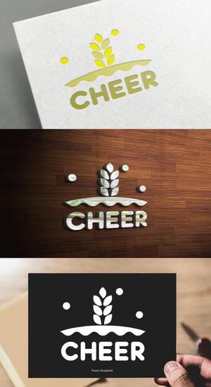 athenaabyz ()さんの冷凍ジュースパッケージ「CHEER」のロゴへの提案