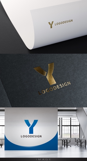 Cobalt Blue (Cobalt_B1ue)さんの会社ロゴ　Yのデザイン作成への提案