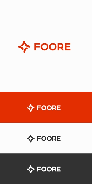designdesign (designdesign)さんの飲食店経営の会社 FOOREの企業ロゴへの提案