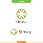 queuecat (queuecat)さんの真和（sinwa）グループ「３つの株式会社 」のまとめたロゴへの提案