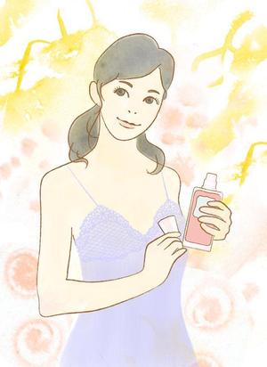 forest2012さんの30代後半からの化粧品通販サイトのお客様の声の女性イラストへの提案