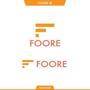 queuecat (queuecat)さんの飲食店経営の会社 FOOREの企業ロゴへの提案