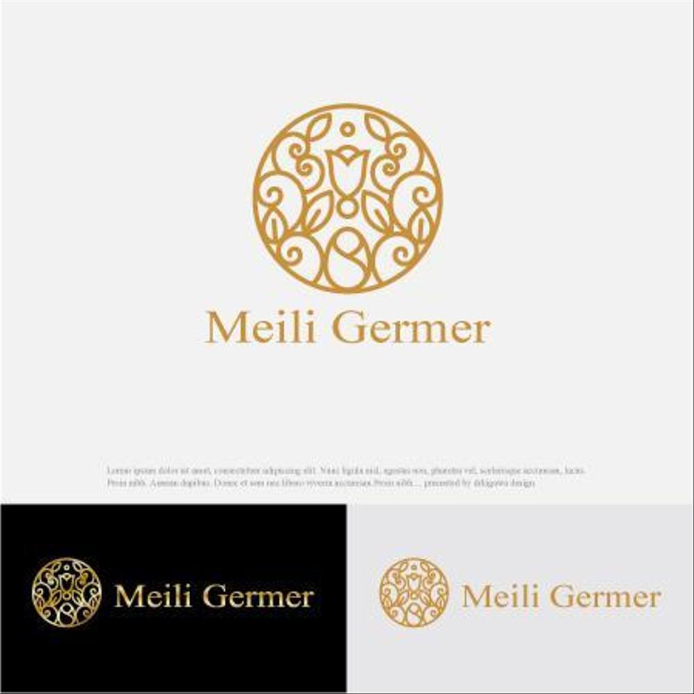 美容プロデュース会社「Meili Germer」のロゴ（商標登録予定なし）