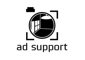 CSK.works ()さんの不動産物件撮影代行「ad support」のロゴ作成への提案