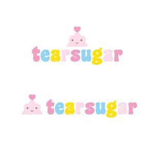 oroshipons (oroshipons)さんの商品名【tearsugar】レインボーのわたあめ商品のロゴデザインへの提案