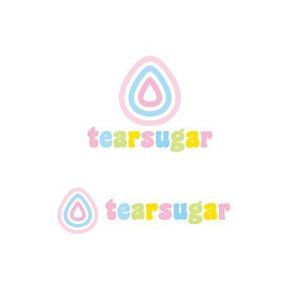 oroshipons (oroshipons)さんの商品名【tearsugar】レインボーのわたあめ商品のロゴデザインへの提案