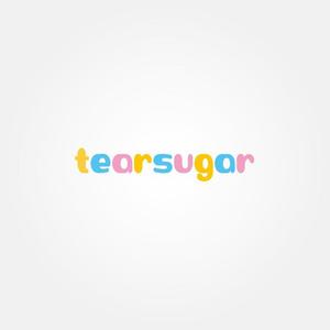 tanaka10 (tanaka10)さんの商品名【tearsugar】レインボーのわたあめ商品のロゴデザインへの提案