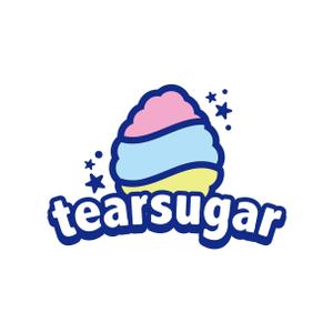 kurumi82 (kurumi82)さんの商品名【tearsugar】レインボーのわたあめ商品のロゴデザインへの提案