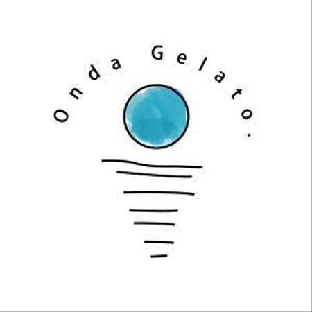 新規出店イタリアンジェラート店 Onda Gelato のロゴの依頼 外注 ロゴ作成 デザインの仕事 副業 クラウドソーシング ランサーズ Id