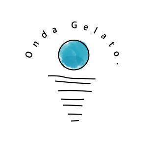 クリエイターjpp ()さんの新規出店イタリアンジェラート店『Onda Gelato.』のロゴへの提案