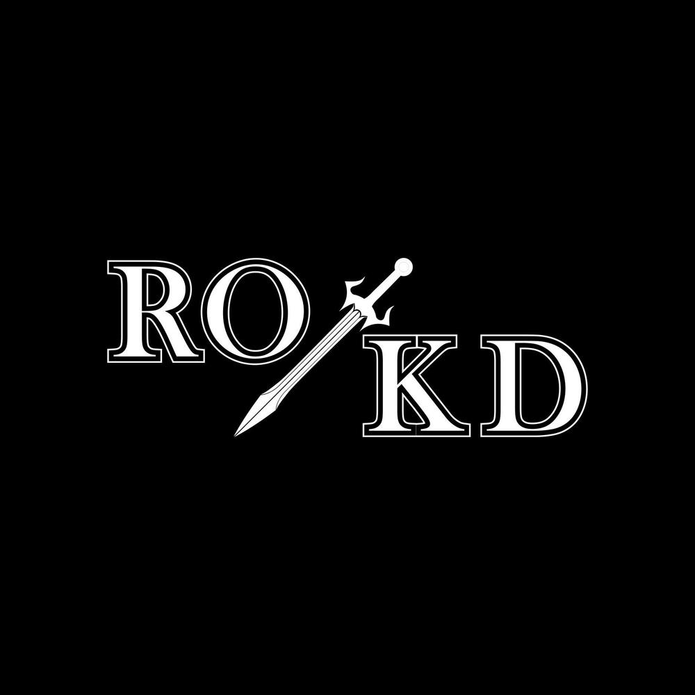 ロックバンド「ROKD」(ロッド)のロゴデザイン