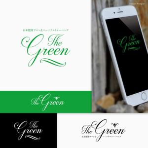 Morinohito (Morinohito)さんのパーソナルフィットネスジム「THE GREEN」の筆記体ロゴへの提案