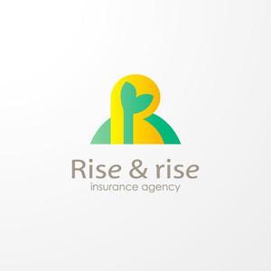 ＊ sa_akutsu ＊ (sa_akutsu)さんの「Rise＆rise」のロゴ作成（商標登録なし）への提案