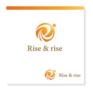 forever (Doing1248)さんの「Rise＆rise」のロゴ作成（商標登録なし）への提案