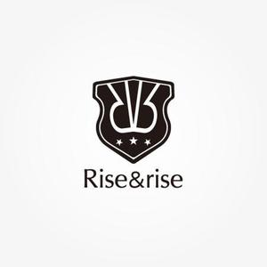 さんの「Rise＆rise」のロゴ作成（商標登録なし）への提案