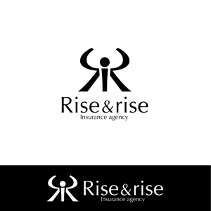 oo_design (oo_design)さんの「Rise＆rise」のロゴ作成（商標登録なし）への提案