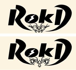 ufoeno (ufoeno)さんのロックバンド「ROKD」(ロッド)のロゴデザインへの提案