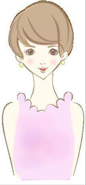 berry_cherryさんの30代後半からの化粧品通販サイトのお客様の声の女性イラストへの提案