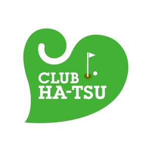 creyonさんの「CLUB HA-TSU        アイテム　ハート　ゴルフボール」のロゴ作成への提案