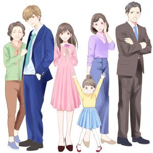 黒田 (15pino)さんのちはやふる や けいおんのような女性的なタッチの老若男女集合のイラストへの提案