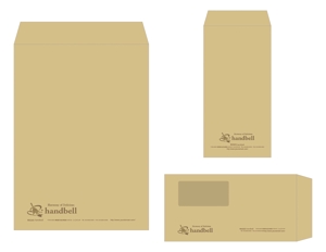 ichitomo (ichi_tomo)さんの食品メーカー「handbell」の封筒デザイン（ロゴあり）への提案