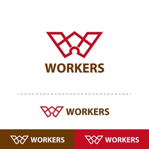 MIND SCAPE DESIGN (t-youha)さんの建設業の設計、施工会社の【WORKERS】のロゴをお願いしますへの提案