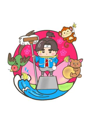 nao8nana8さんのカッコいい・かわいい　桃太郎のイラスト・肖像画の募集への提案