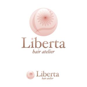 OnionDesign (OnionDesign)さんの美容室「liberta」のロゴ作成への提案