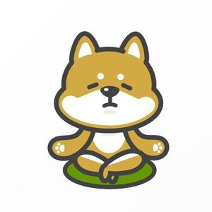 Jelly (Jelly)さんの柴犬が座禅を組んでいるマスコットキャラクターデザインへの提案