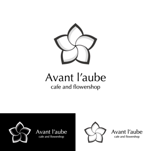 Anycall (Anycall)さんの花をモチーフにしたカフェ・フラワーショップのロゴ制作への提案