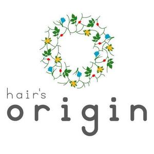 ４４０４ (yonyon04)さんの「hair's Origin」のロゴ作成への提案