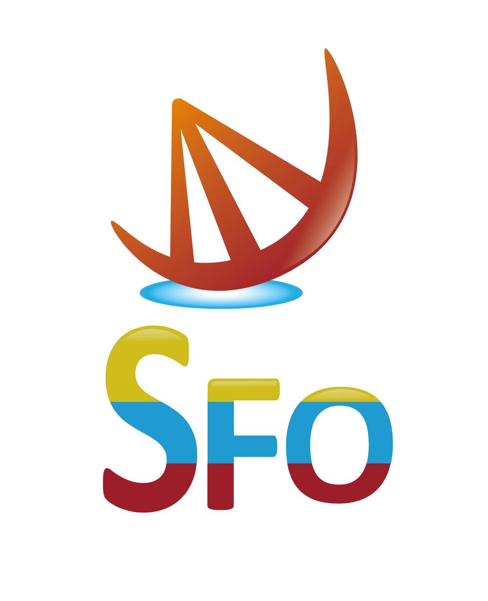 「SFO」のロゴ作成