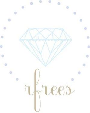 nagisa (rose5541)さんのアクセサリーショップ 「rfrees」のロゴ作成への提案