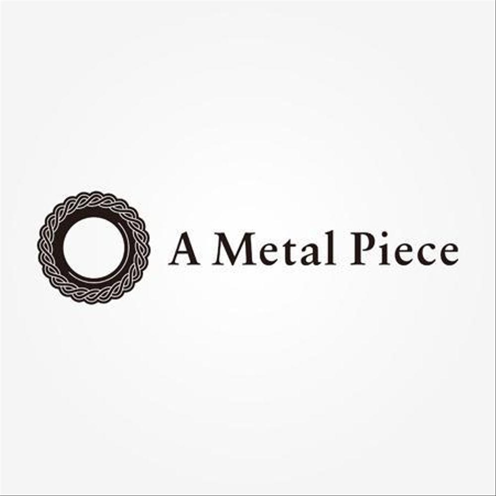 「A Metal Piece」のロゴ作成（商標登録なし）