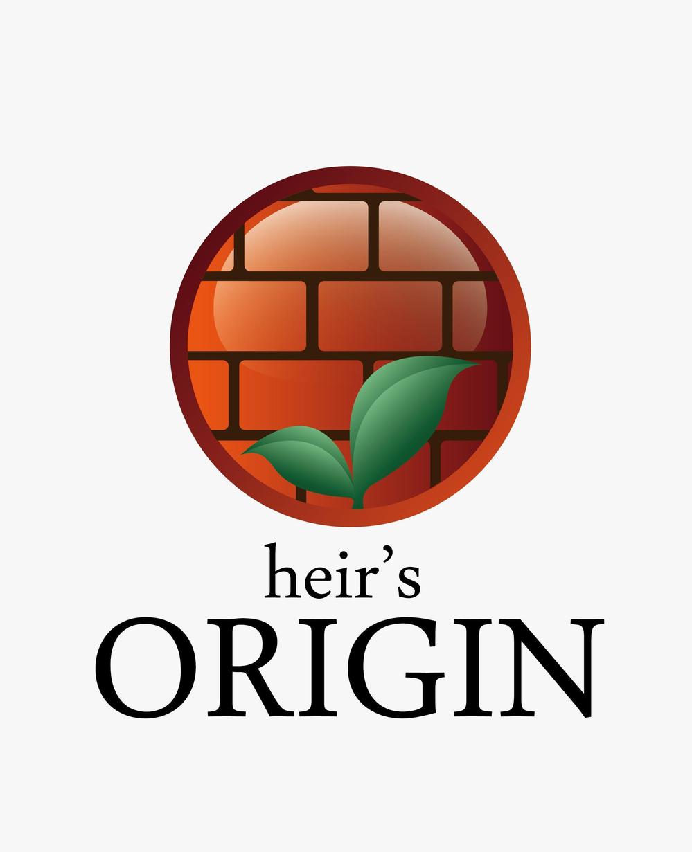 「hair's Origin」のロゴ作成