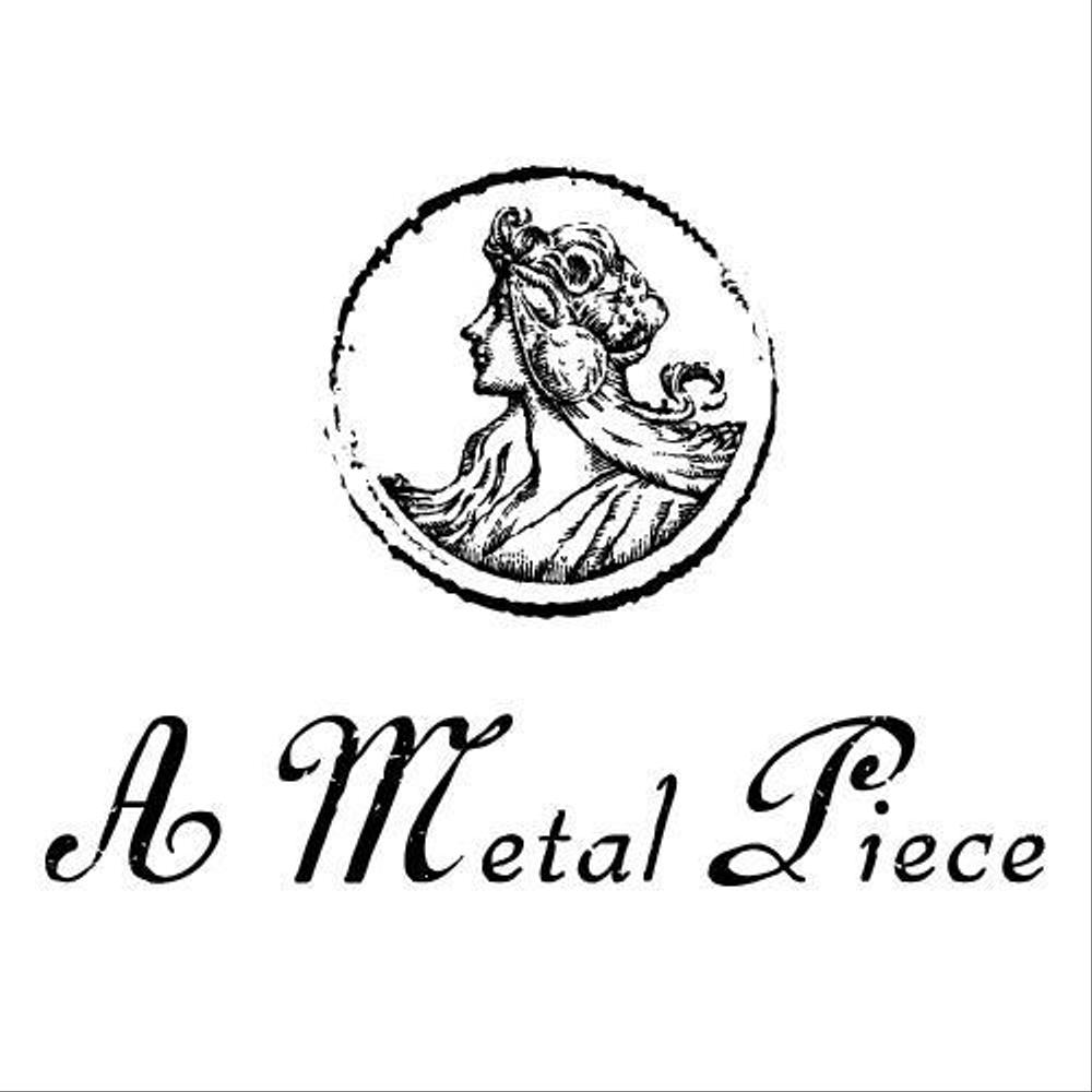 「A Metal Piece」のロゴ作成（商標登録なし）