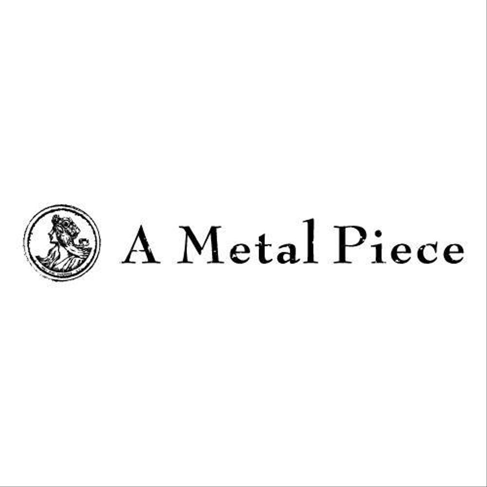 「A Metal Piece」のロゴ作成（商標登録なし）